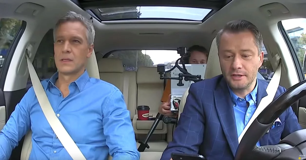 Michał Żebrowski i Jarosław Kuźniar