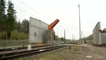 Kuźnica Białostocka. Ogromny skaner prześwietli pociągi wjeżdżające do Polski