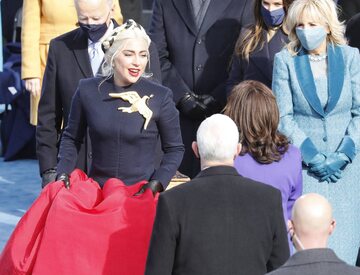 Lady Gaga na inauguracji prezydentury Joe Bidena