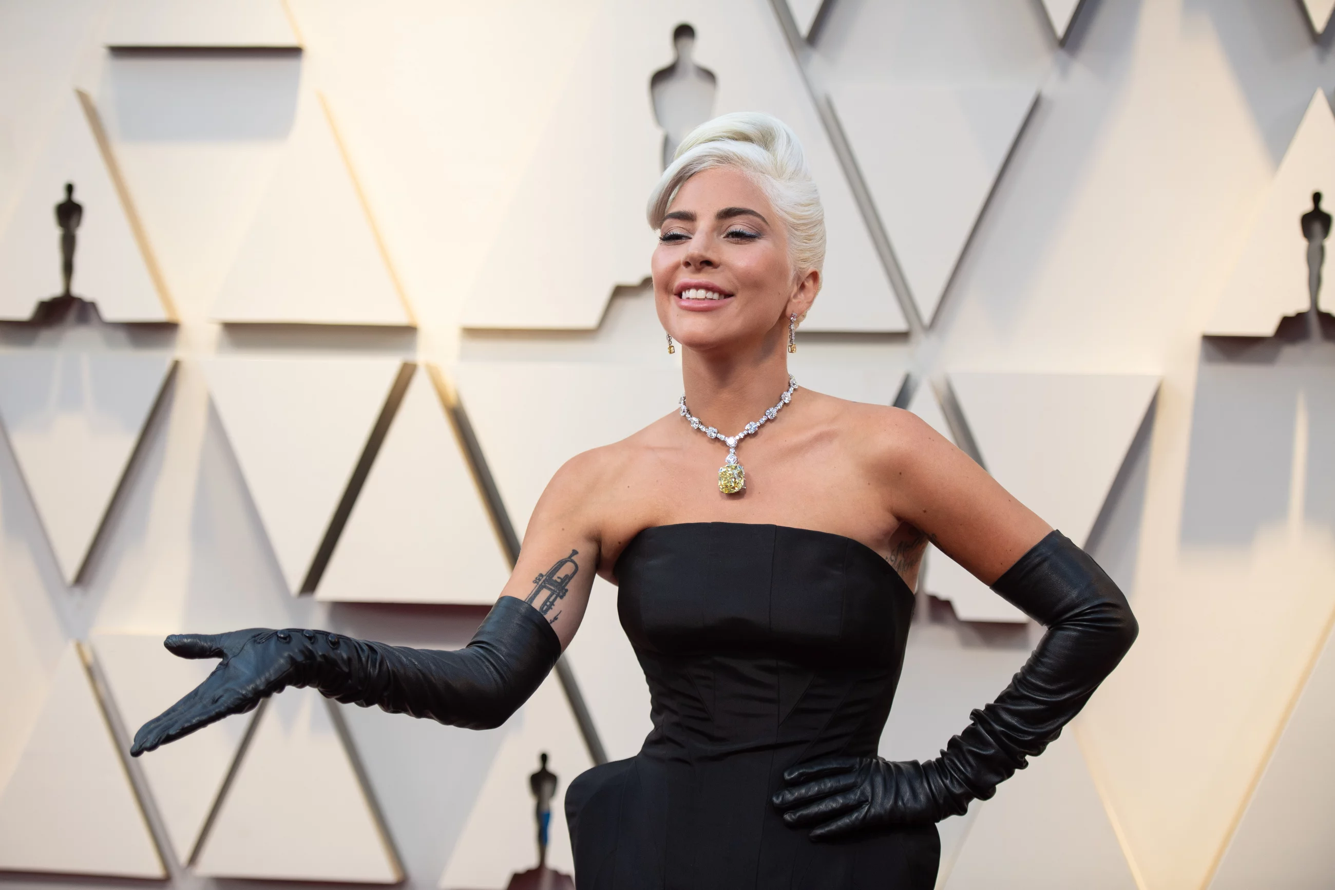 Lady Gaga podczas 91. ceremonii rozdania Oscarów w 2019 roku