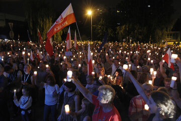 Łańcuch Światła w Katowicach