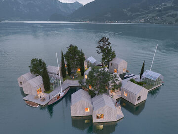 Land on water, projekt: Maritime Artchitecture Studio MAST /  Hubert Rhomberg & venture studio FRAGILE
