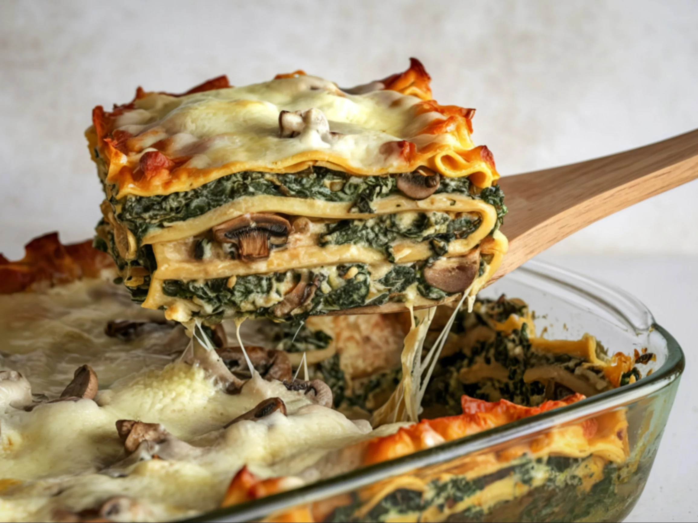 Lasagne ze szpinakiem