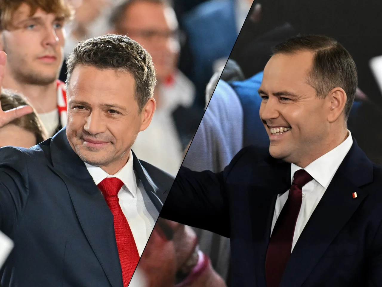 Rafał Trzaskowski i Karol Nawrocki