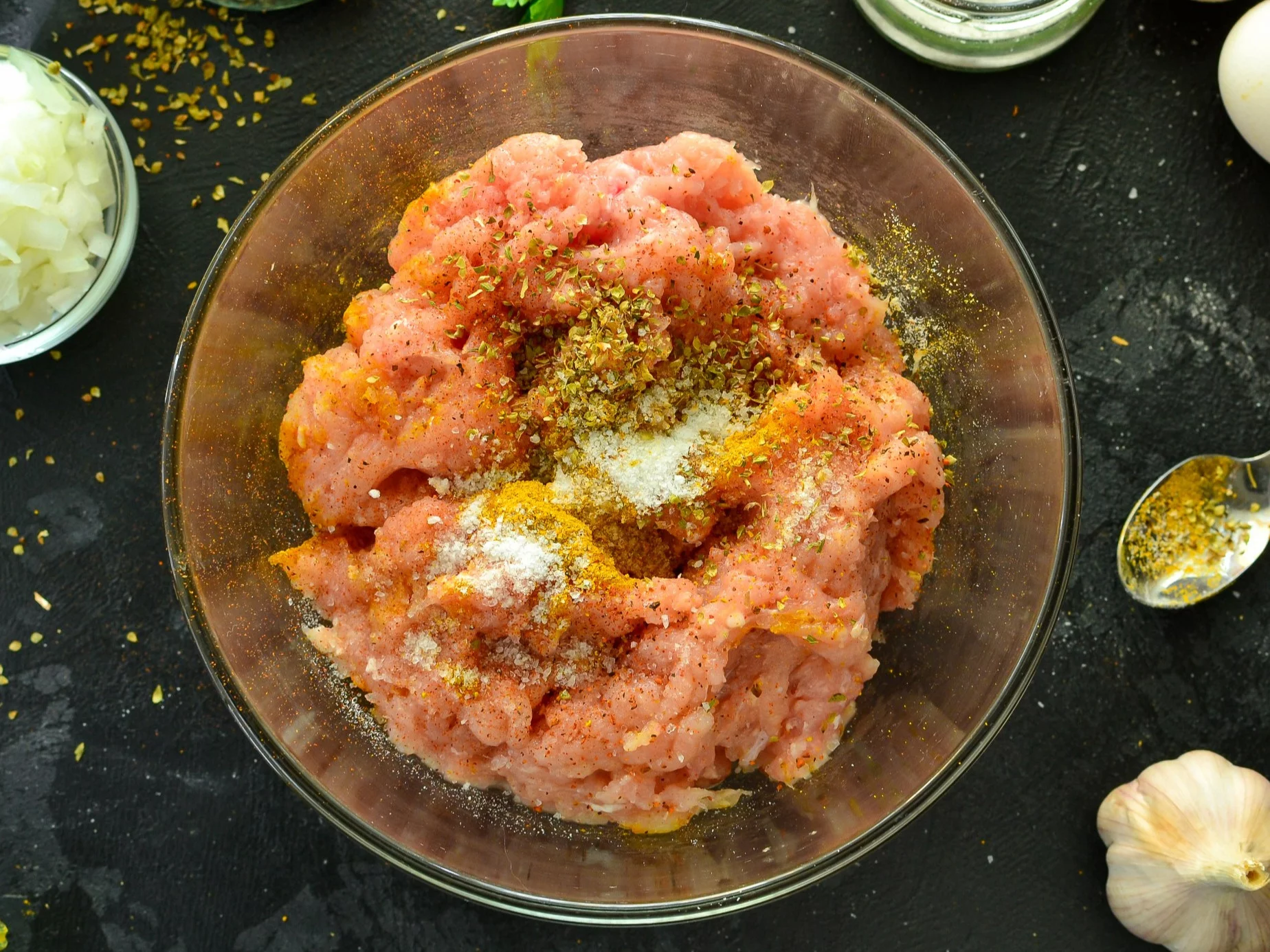 Mielone mięso z indyka