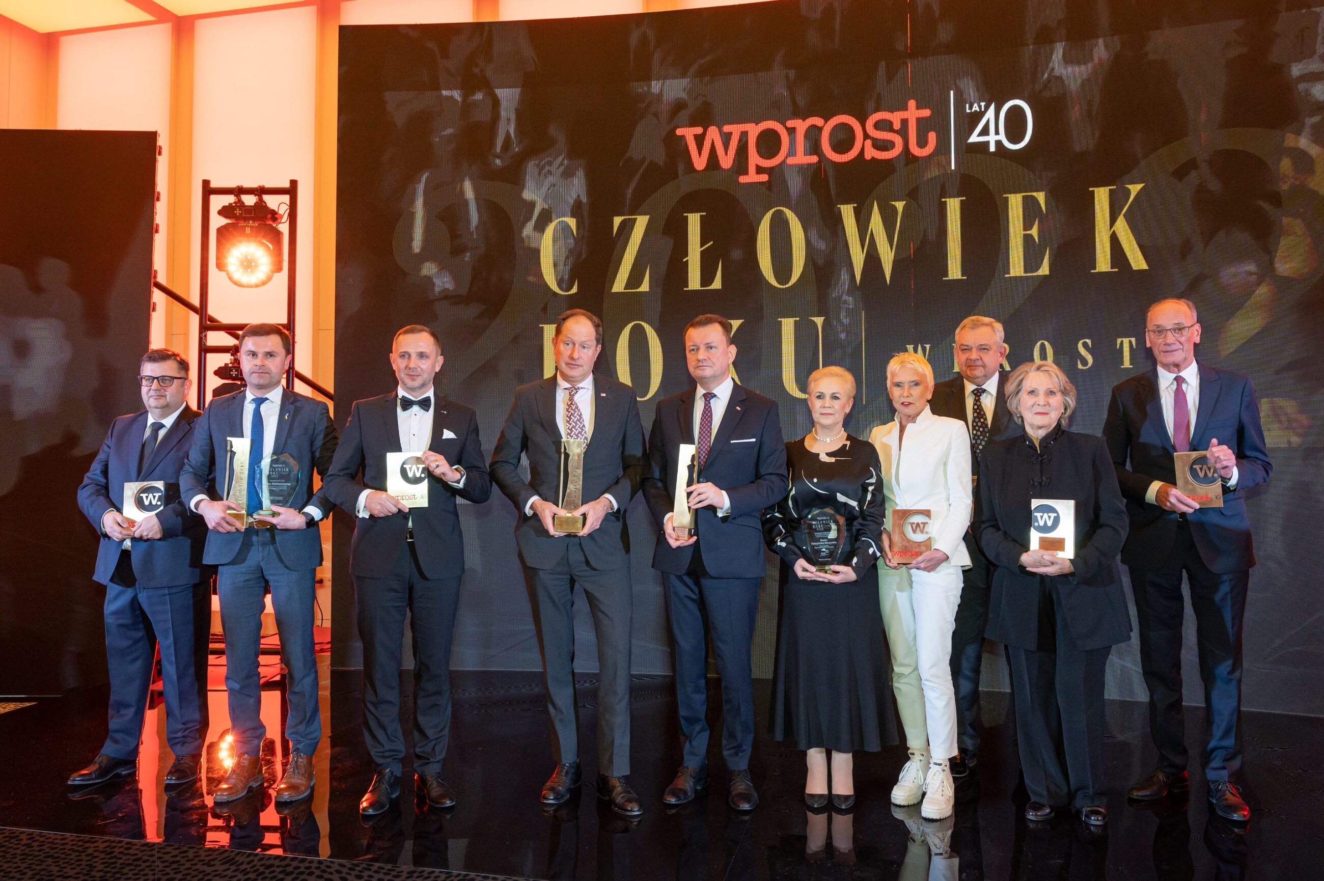 Laureaci nagrody Człowieka Roku „Wprost” oraz nagród 40-lecia „Wprost”