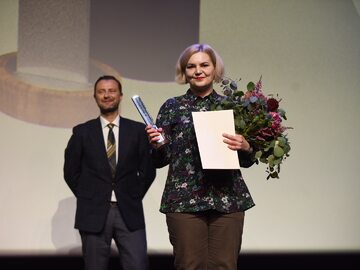 Laureatka Nagrody Conrada 2022 Paulina Siegień, fot Joanna Gałuszka