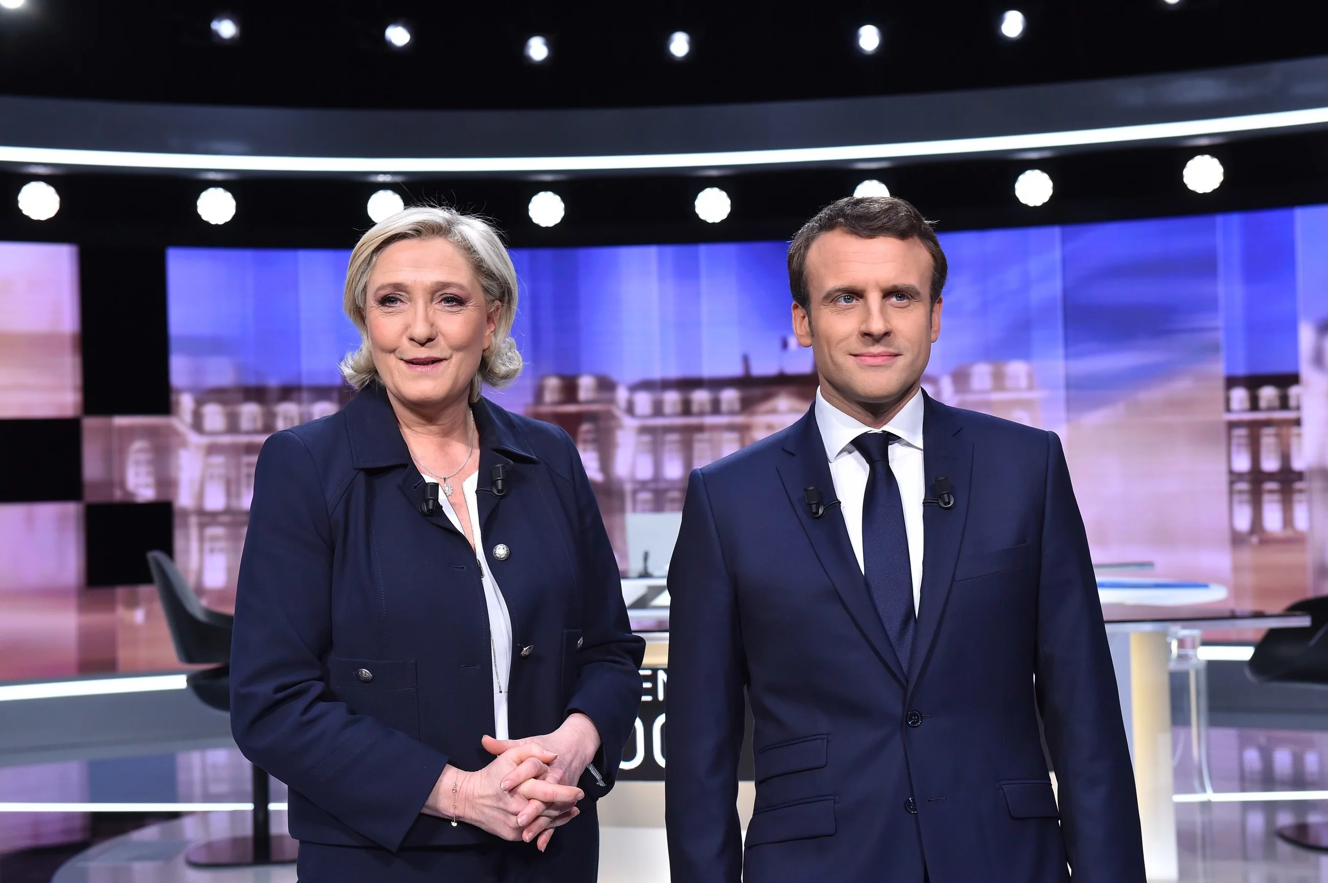 Marine Le Pen, Emmanuel Macron