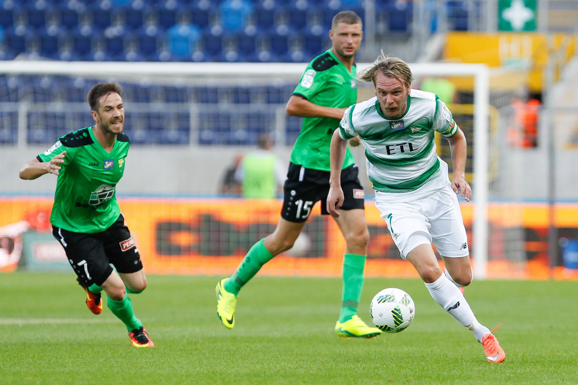 Kadr z meczu Górnik Łęczna - Lechia Gdańsk