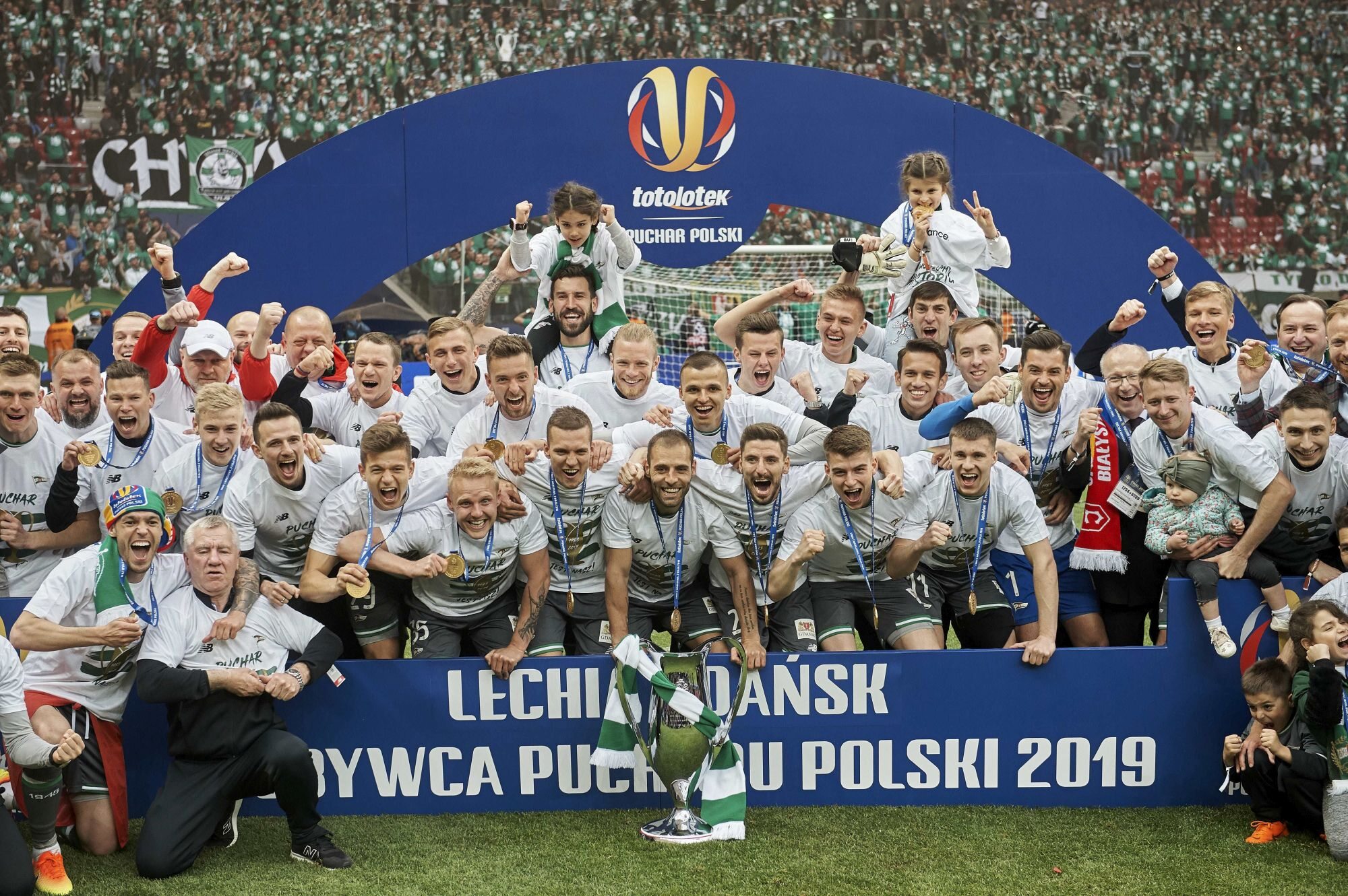 Lechia Gdańsk z Pucharem Polski