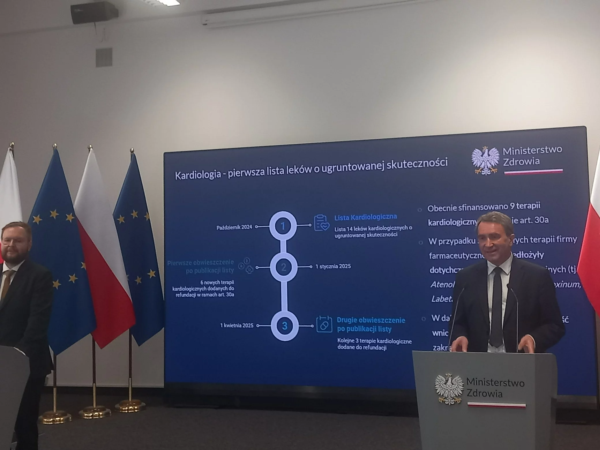 Wiceminister Kos: lista leków o ugruntowanej skuteczności to szybsza ścieżka refundacyjna