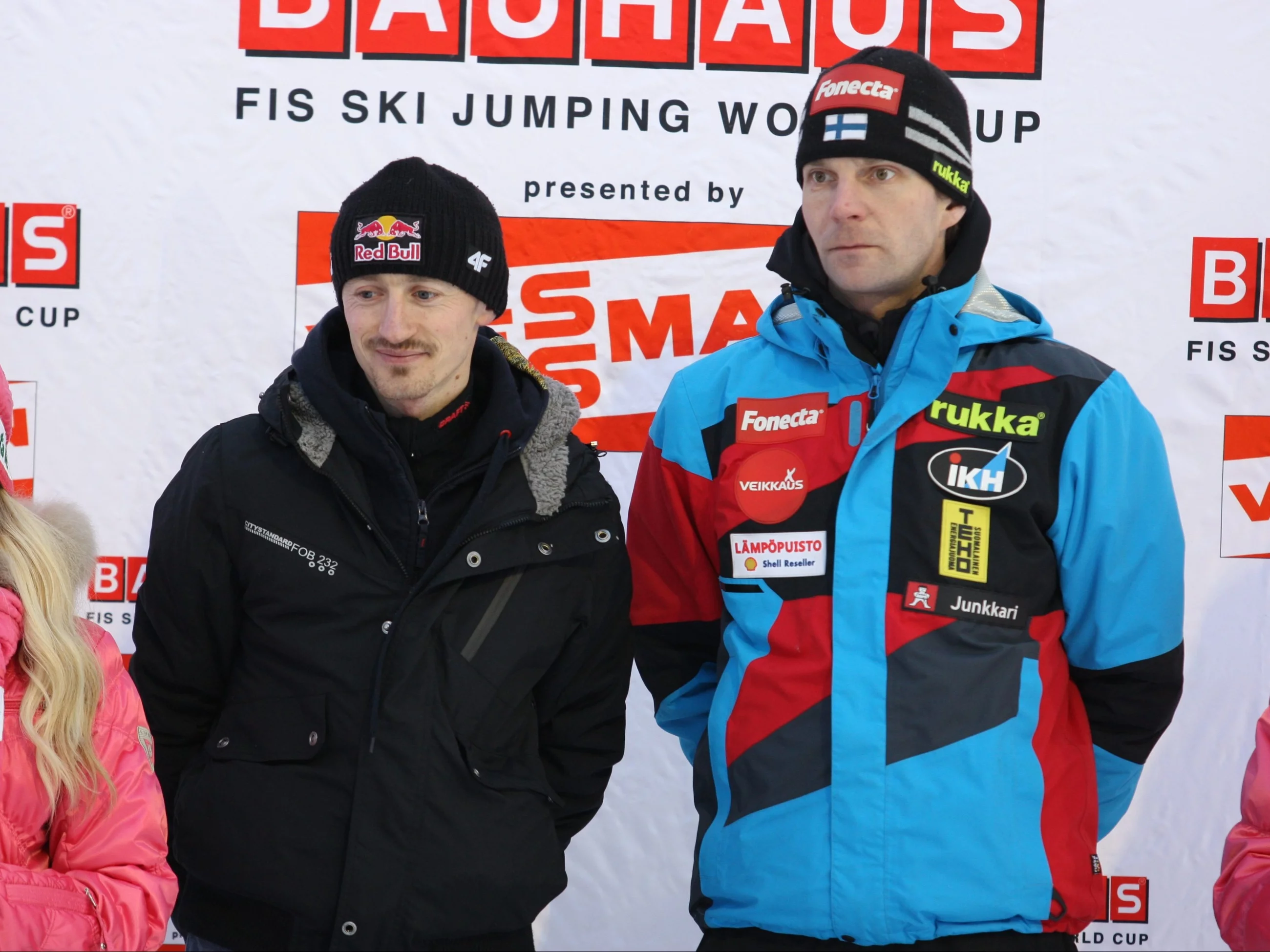 Adam Małysz i Janne Ahonen