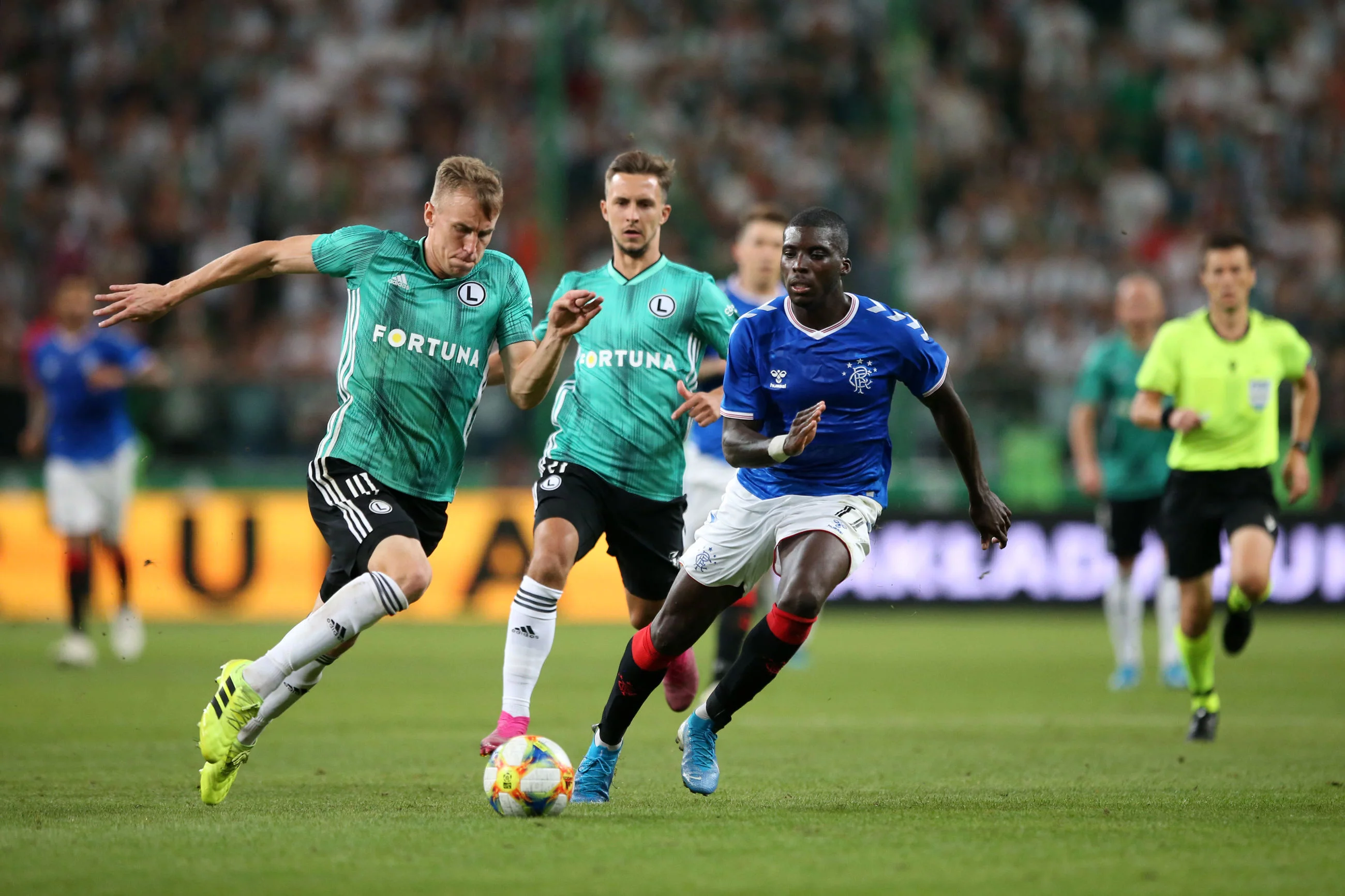 Zdjęcie z meczu Legia Warszawa - Glasgow Rangers