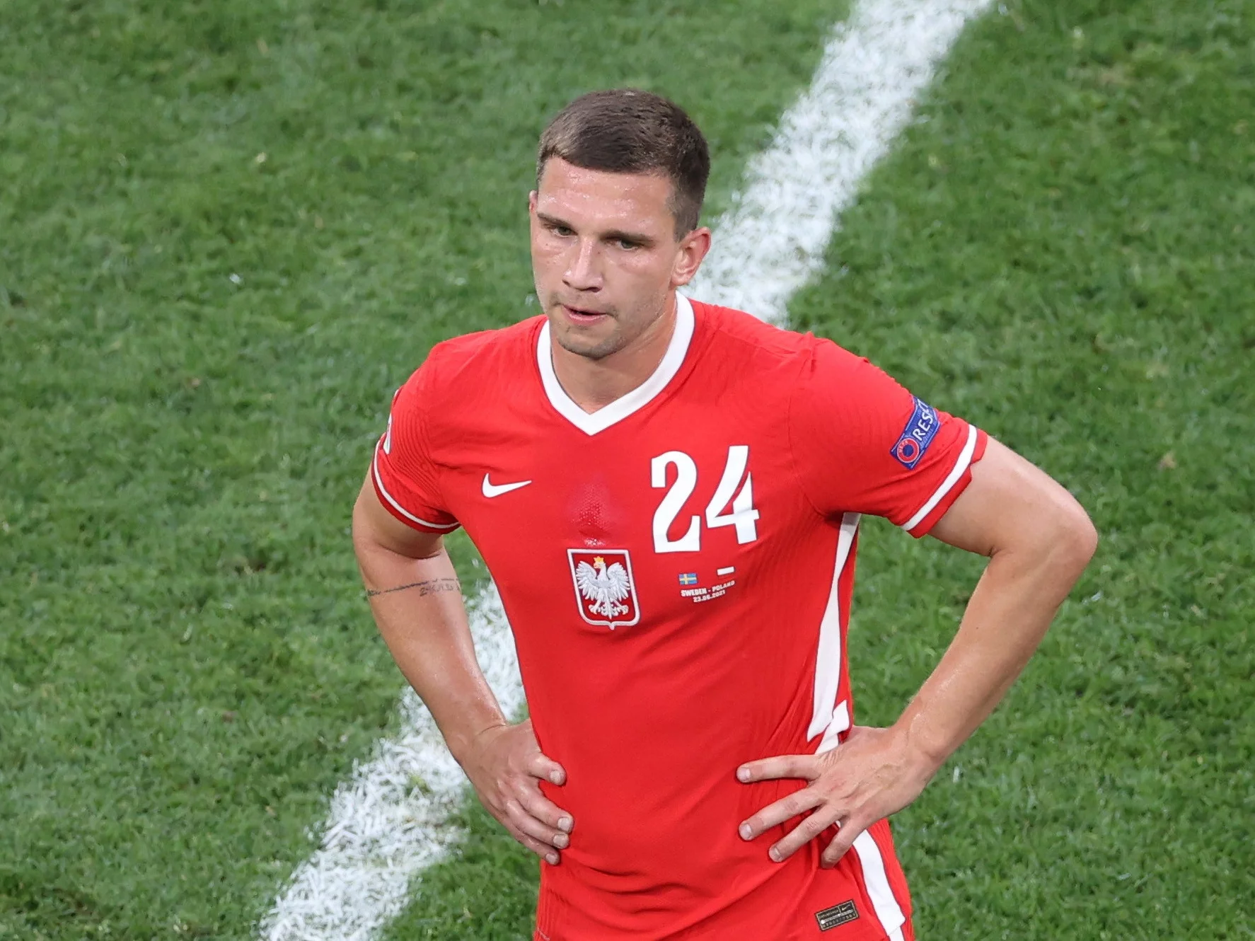 Jakub Świerczok, napastnik reprezentacji Polski