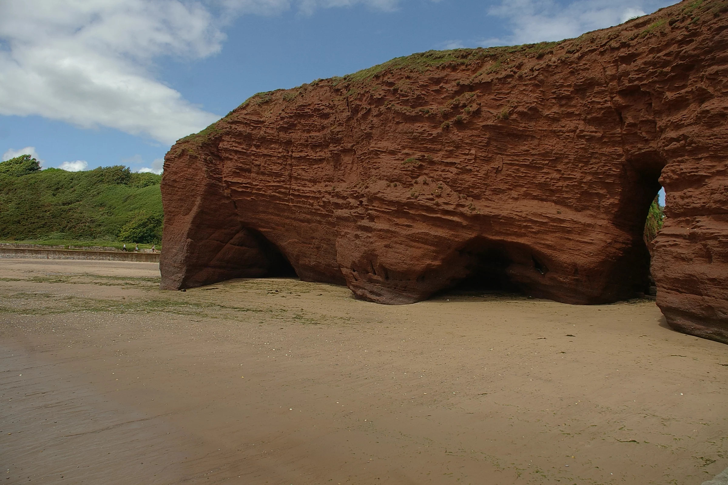 Klif w Dawlish Warren, zdjęcie ilustracyjne