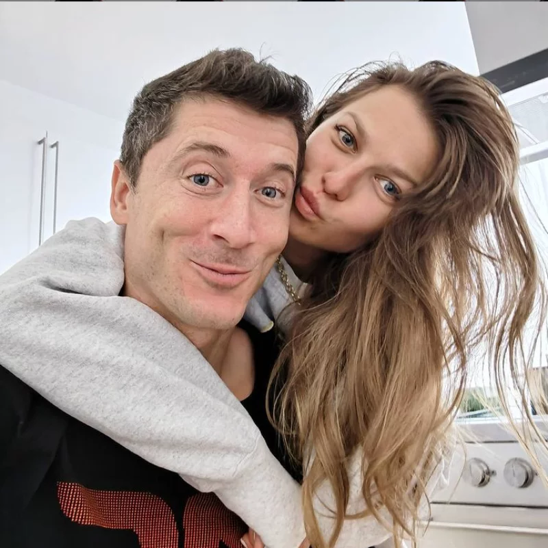 Anna i Robert Lewandowscy