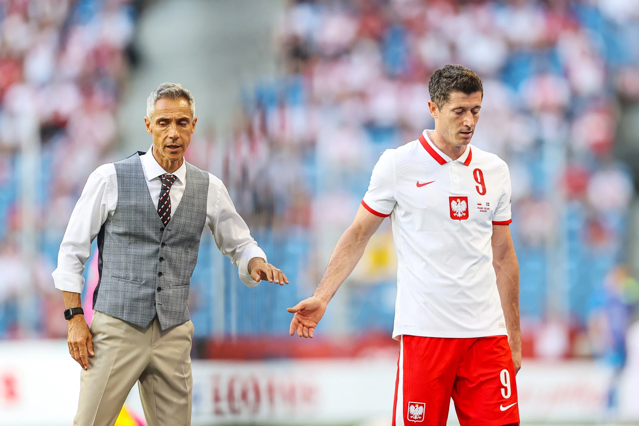 Paulo Sousa i Robert Lewandowski