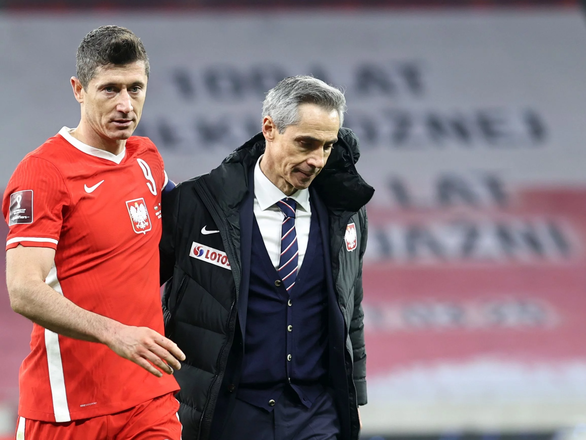 Robert Lewandowski i Paulo Sousa