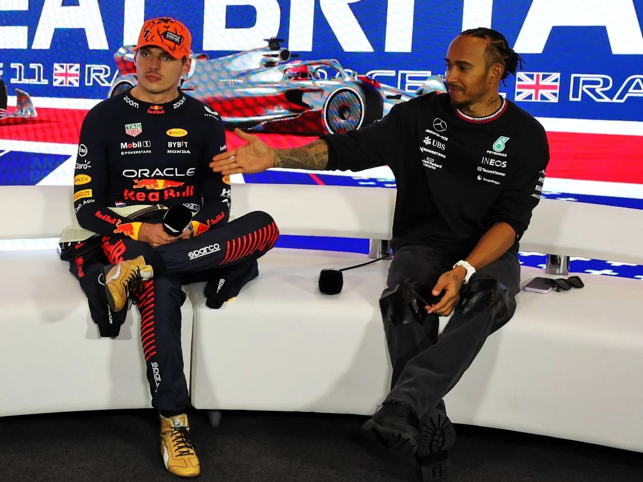 Max Verstappen i Lewis Hamilton