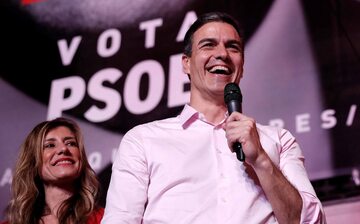 Lider PSOE Pedro Sanchez