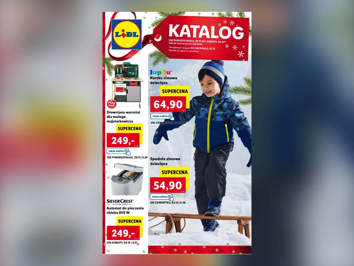 Najnowszy katalog od poniedziałku w sklepach Lidl