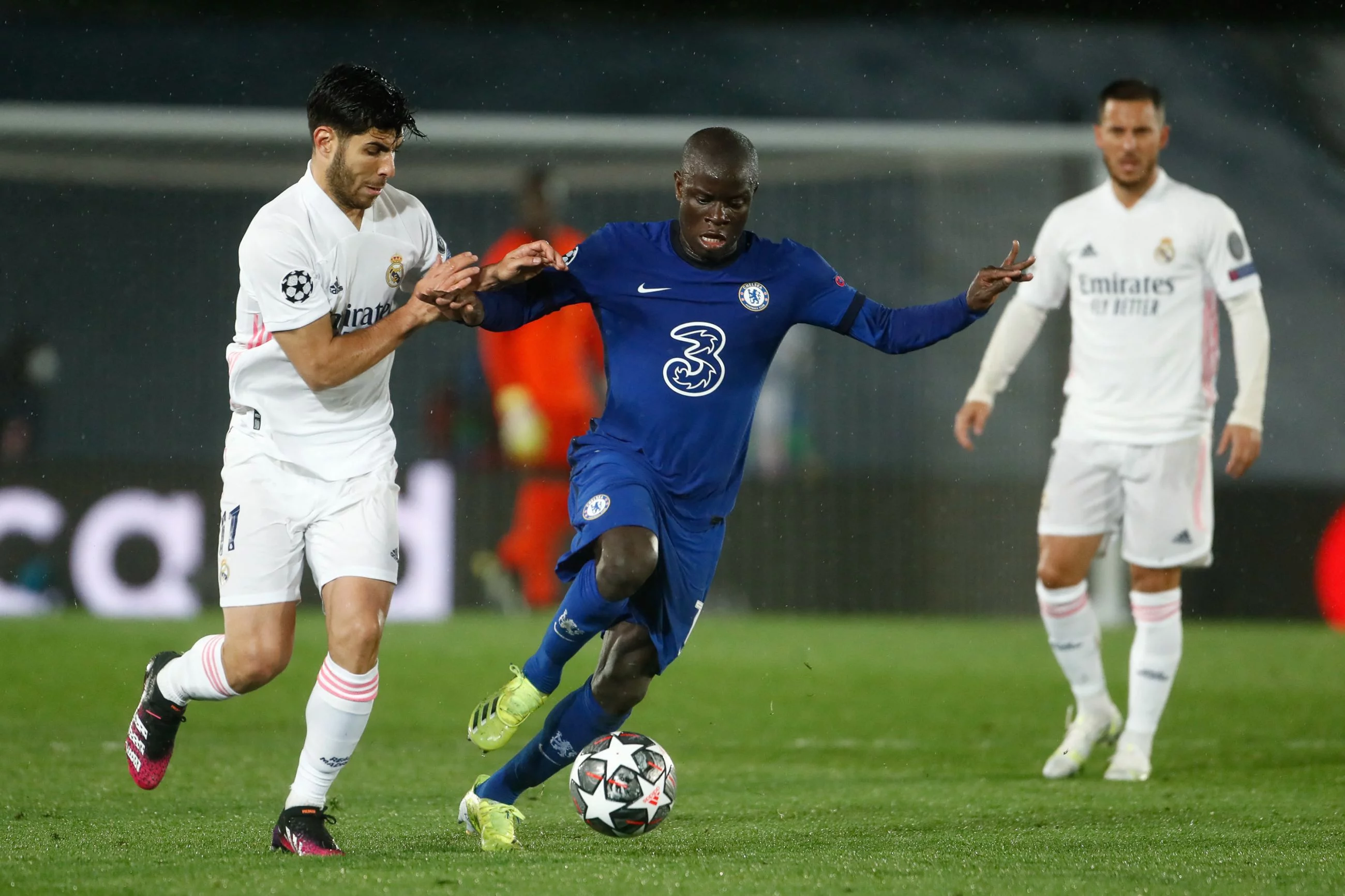 Piłkarze Realu Madryt i Chelsea