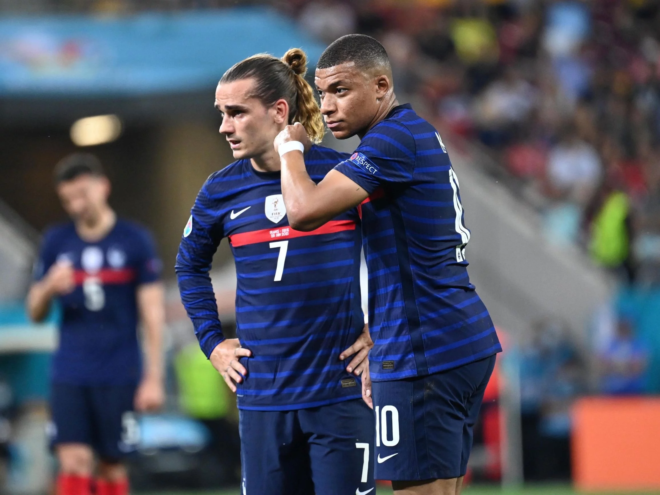 Antoine Griezmann i Kylian Mbappe