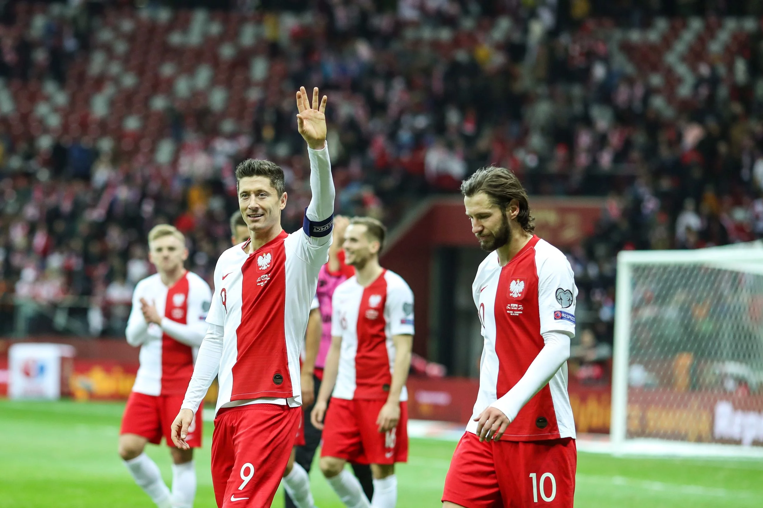 Robert Lewandowski i Grzegorz Krychowiak