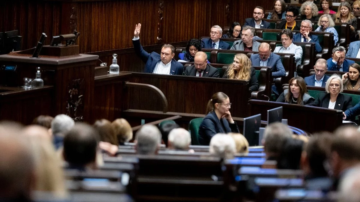 Posłowie w Sejmie