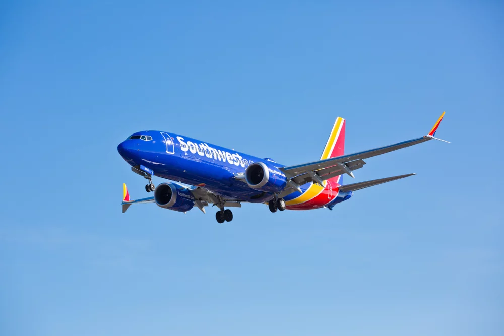 Boeing 737 Max linii Southwest