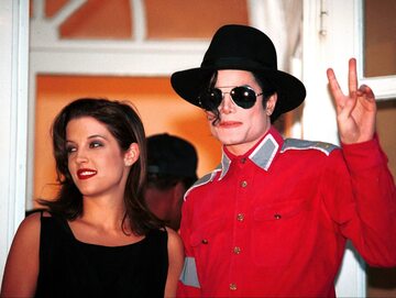 Lisa Marie Presley i Michael Jackson