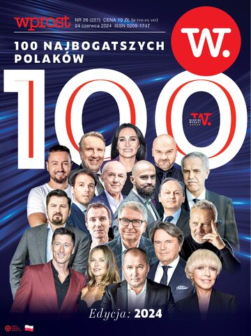 Lista 100 najbogatszych Polaków 2024 – okładka