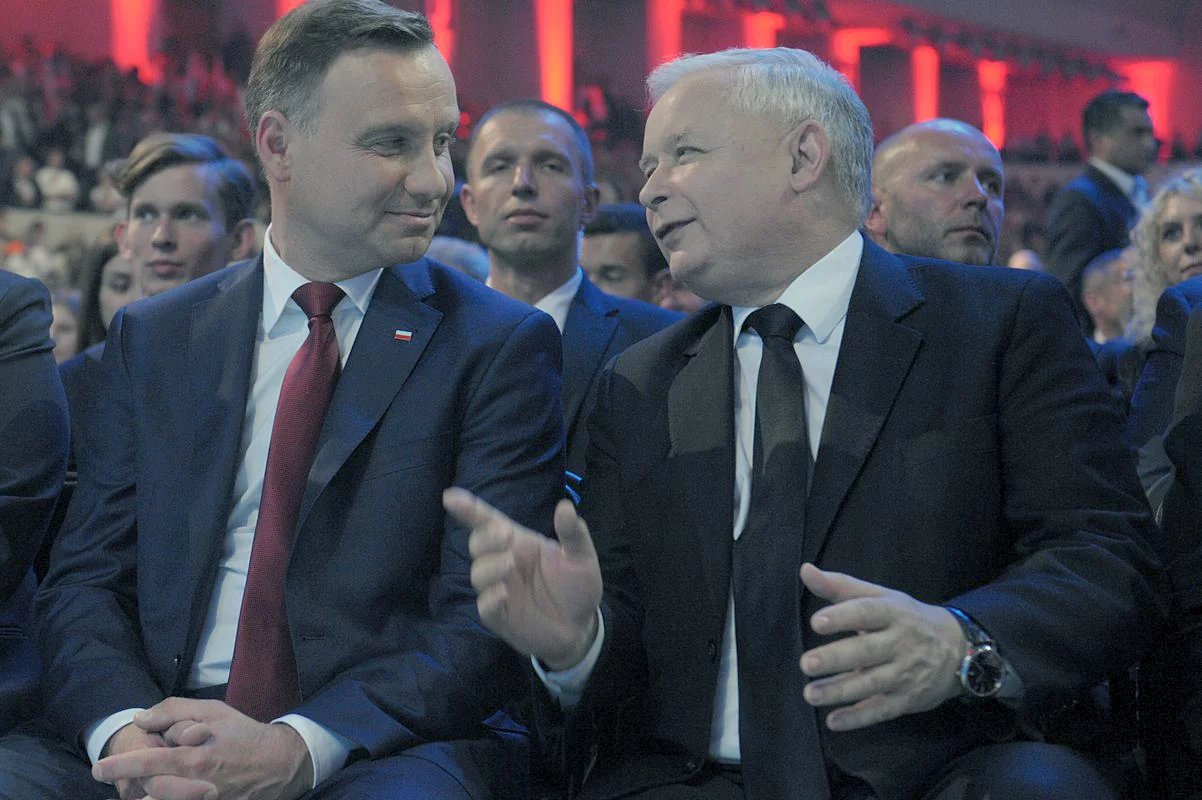 Andrzej Duda i Jarosław Kaczyński