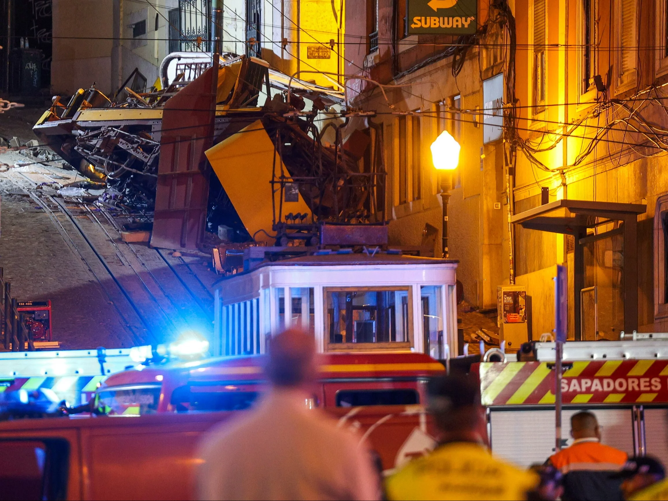 Lizbona. Wypadek kolejki Gloria