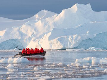 Lodowiec na Antarktydzie/zdj. poglądowe