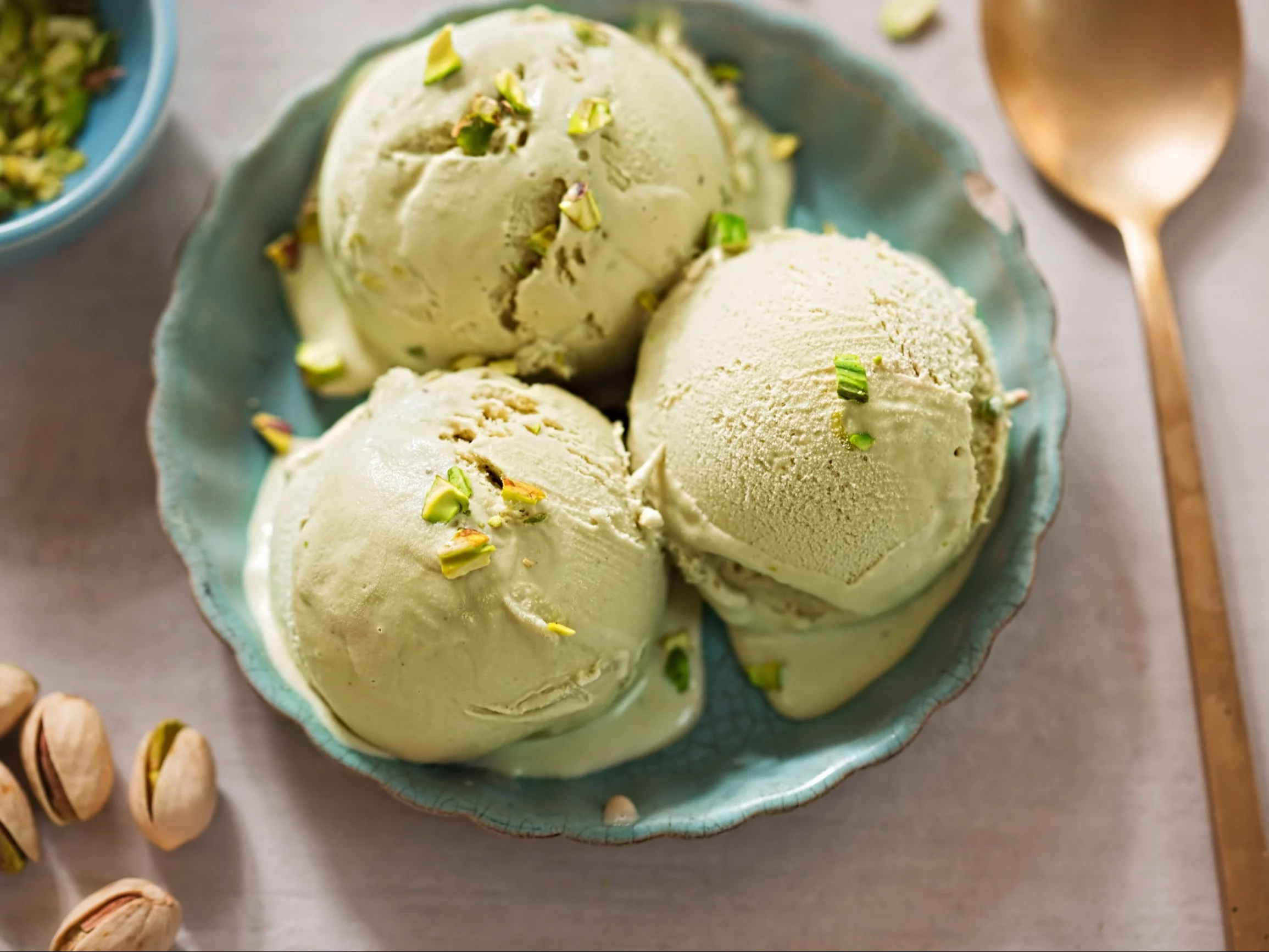 Lody pistacjowe