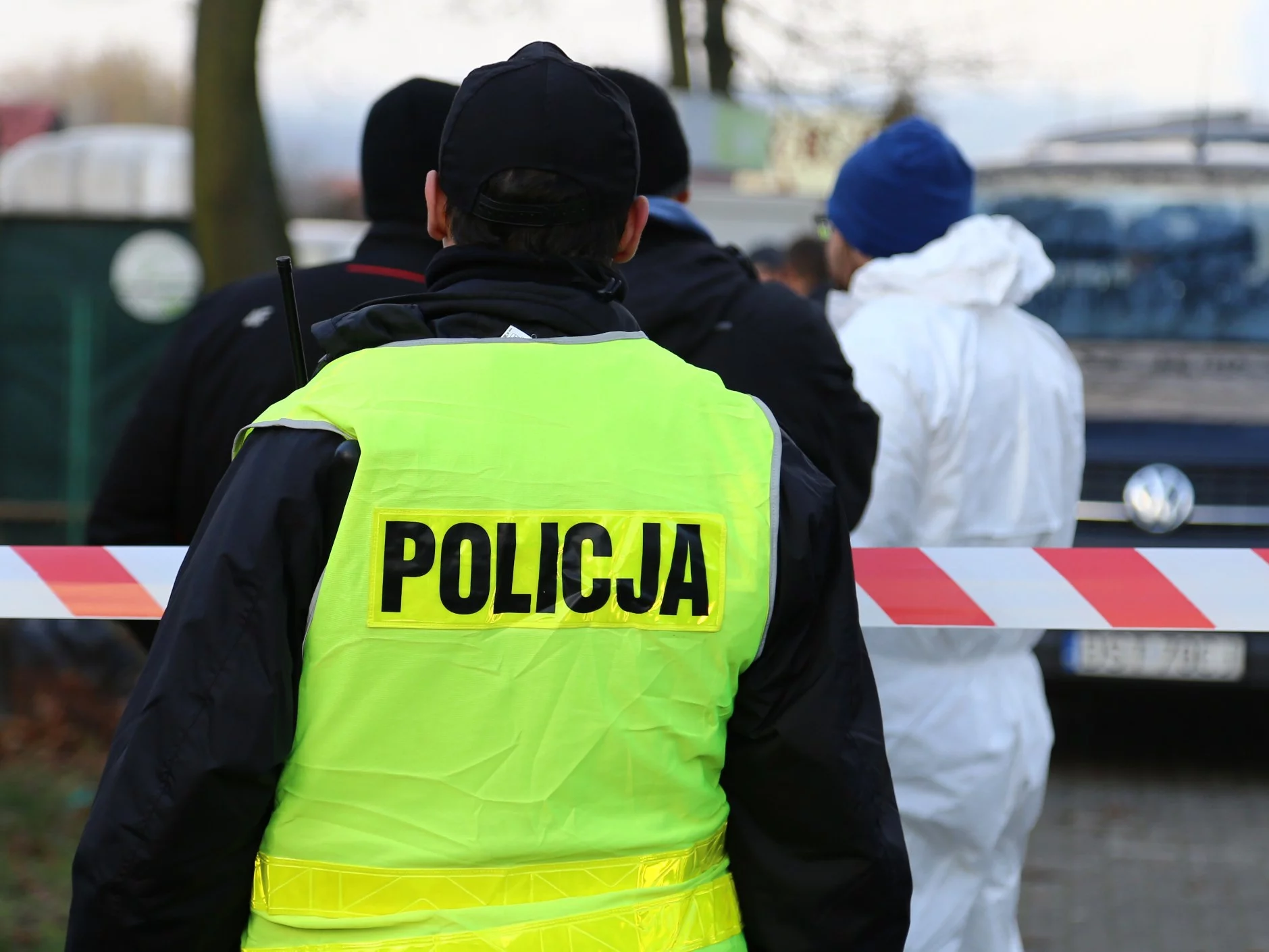 Policja w czasie akcji