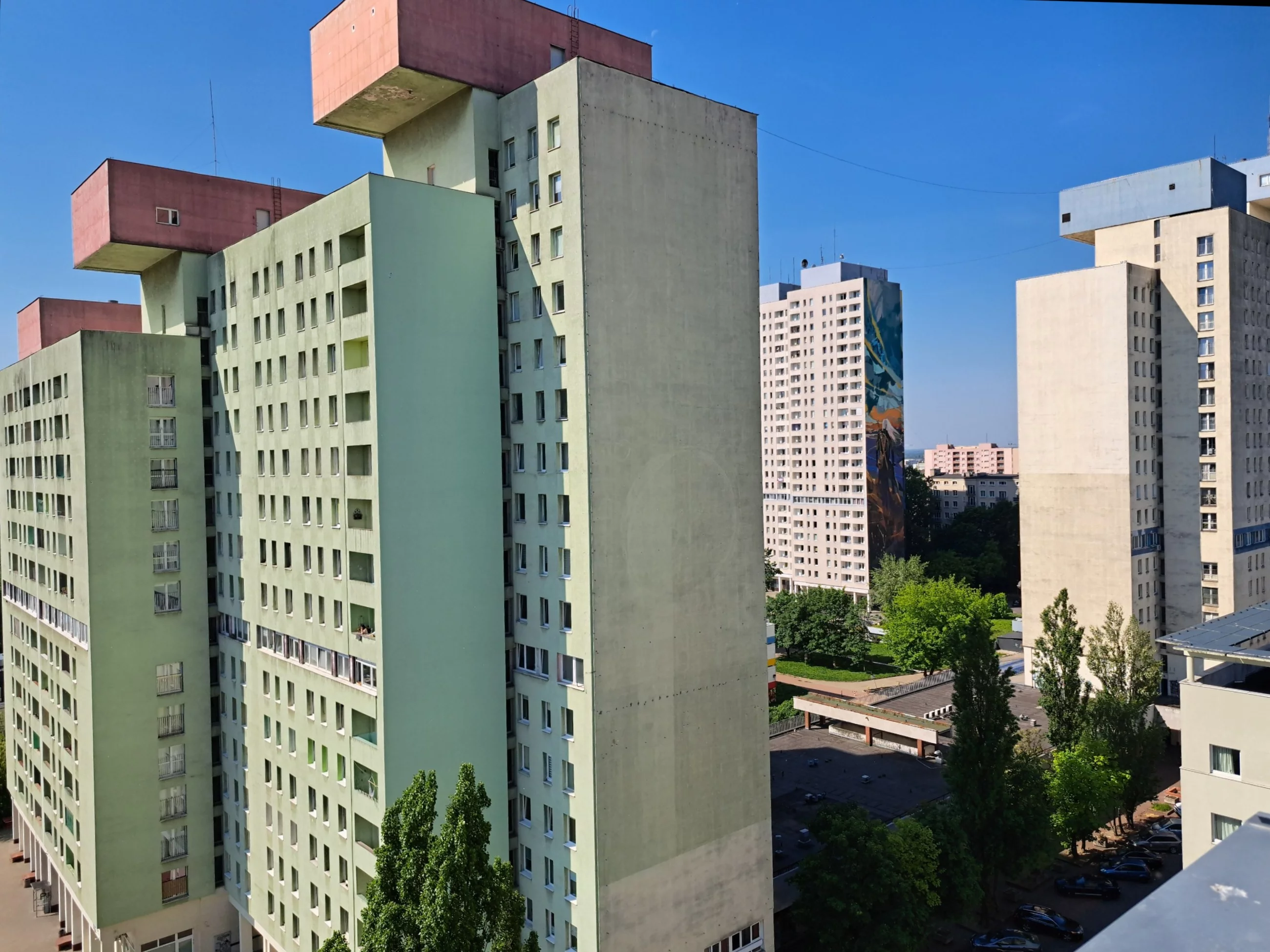 Śródmiejska Dzielnica Mieszkaniowa, łódzki Manhattan