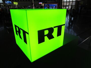 Logo telewizji Russia Today