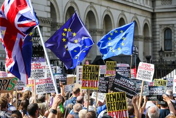 Londyńska demonstracja przeciwko brexitowi