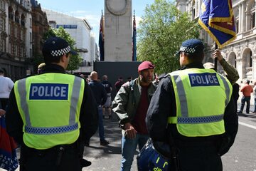 Londyńska policja, zdjęcie ilustracyjne