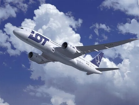 Boeing 787 Dreamliner w barwach PLL LOT (fot.mat.pras.LOT)