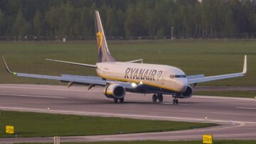 Lot Ryanaira z Aten do Wilna został przymusowo skierowany do Mińska na Białorusi