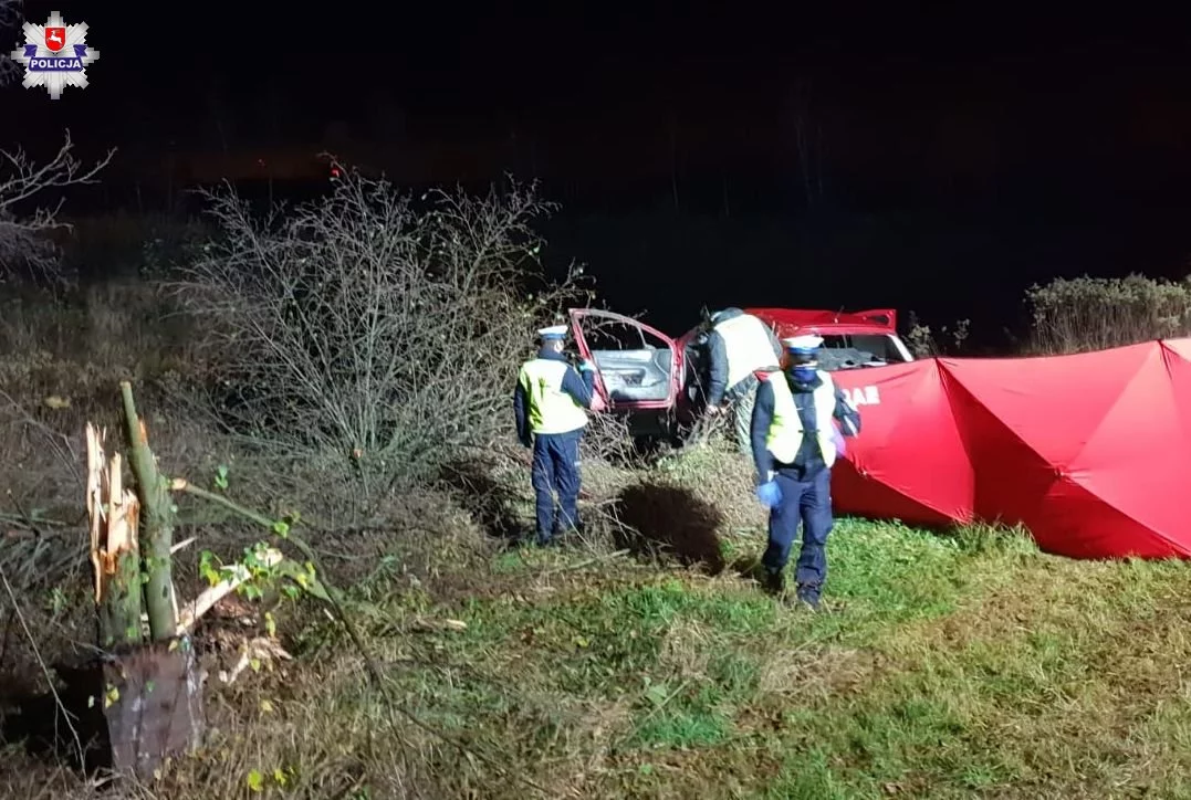 Wypadek w Opatkowicach na Lubelszczyźnie. Nie żyje trójka nastolatków