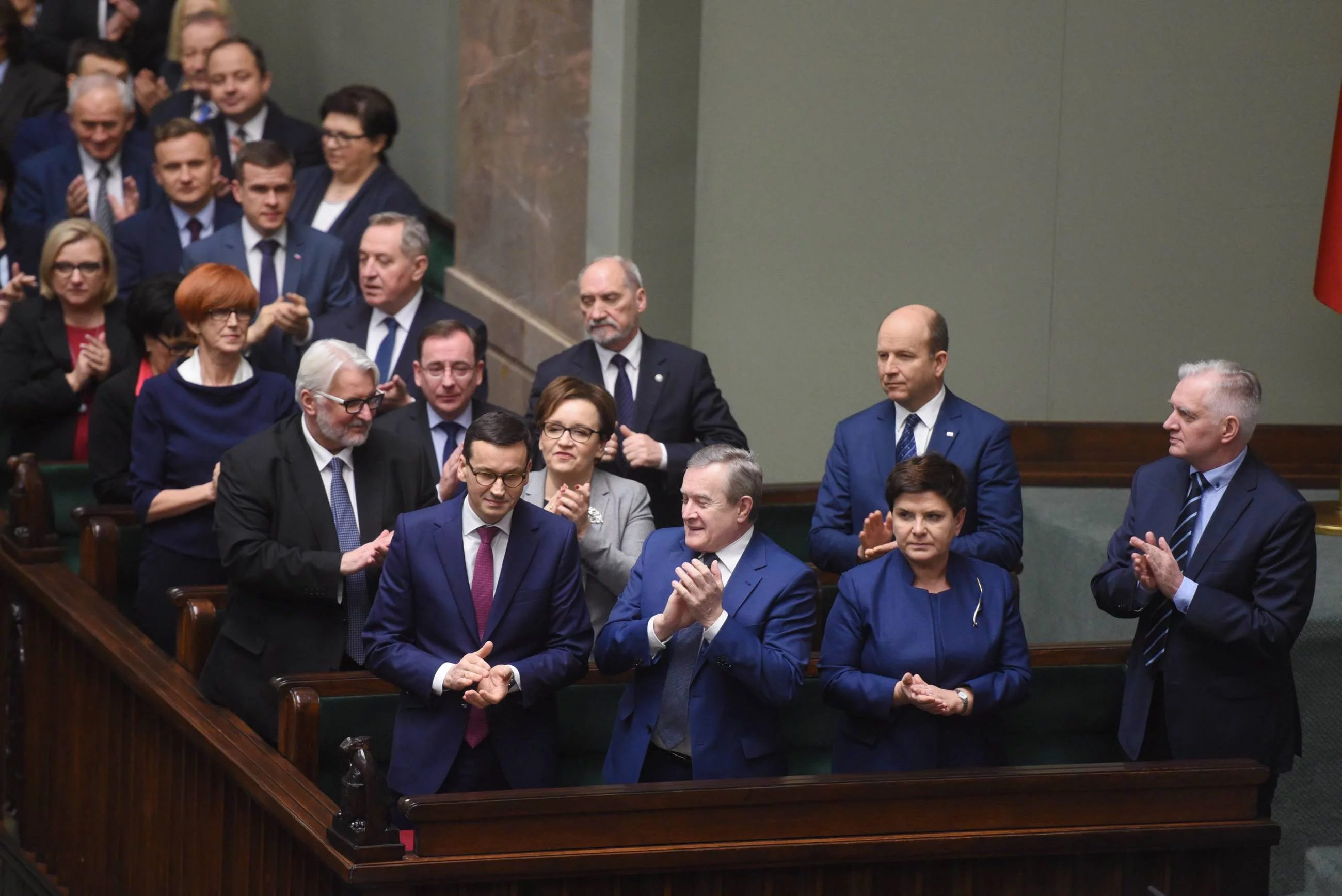 Ławy PiS w Sejmie, Mateusz Morawiecki