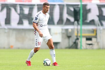 Lukas Podolski w barwach Górnika