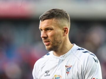 Lukas Podolski, zawodnik Górnika Zabrze