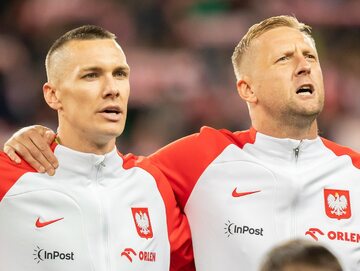 Łukasz Skorupski i Kamil Glik