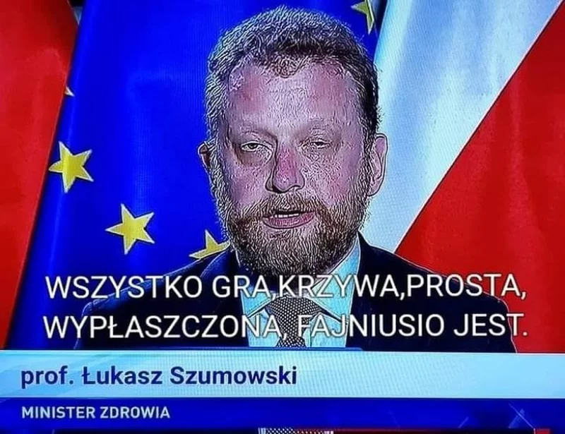 Mem po rezygnacji ministra Szumowskiego