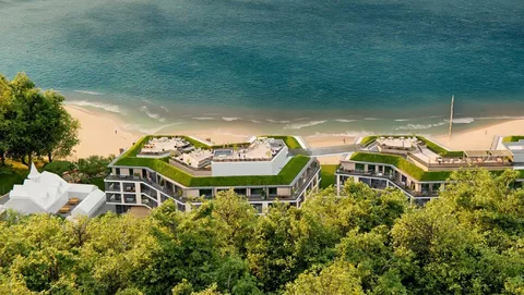 Apartamentowiec na plaży w Międzyzdrojach (wizualizacja)